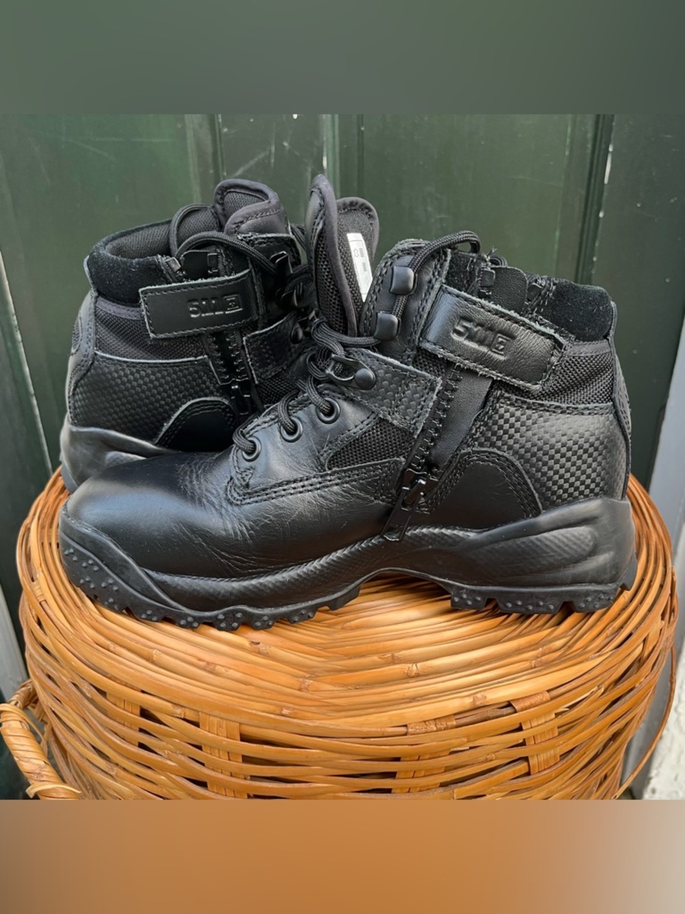 5.11 Tactical Black Women's ATAC 6" Boots - Picture 6 of 6